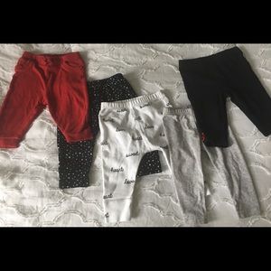 Carters and Jumping beans baby leggings